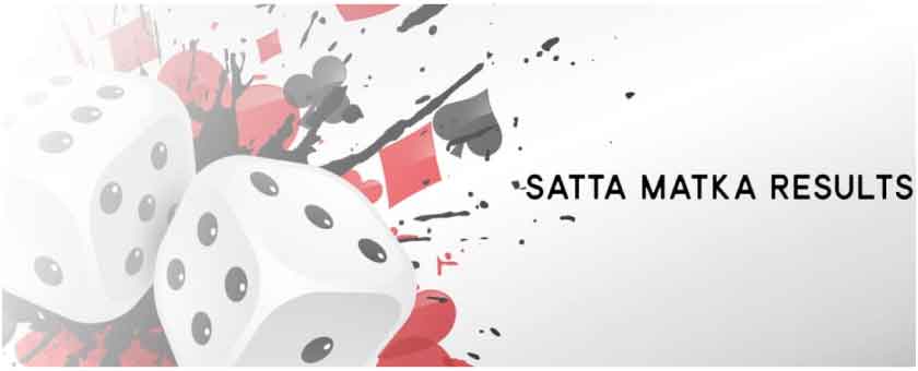 Facts About Satta Matka Results!